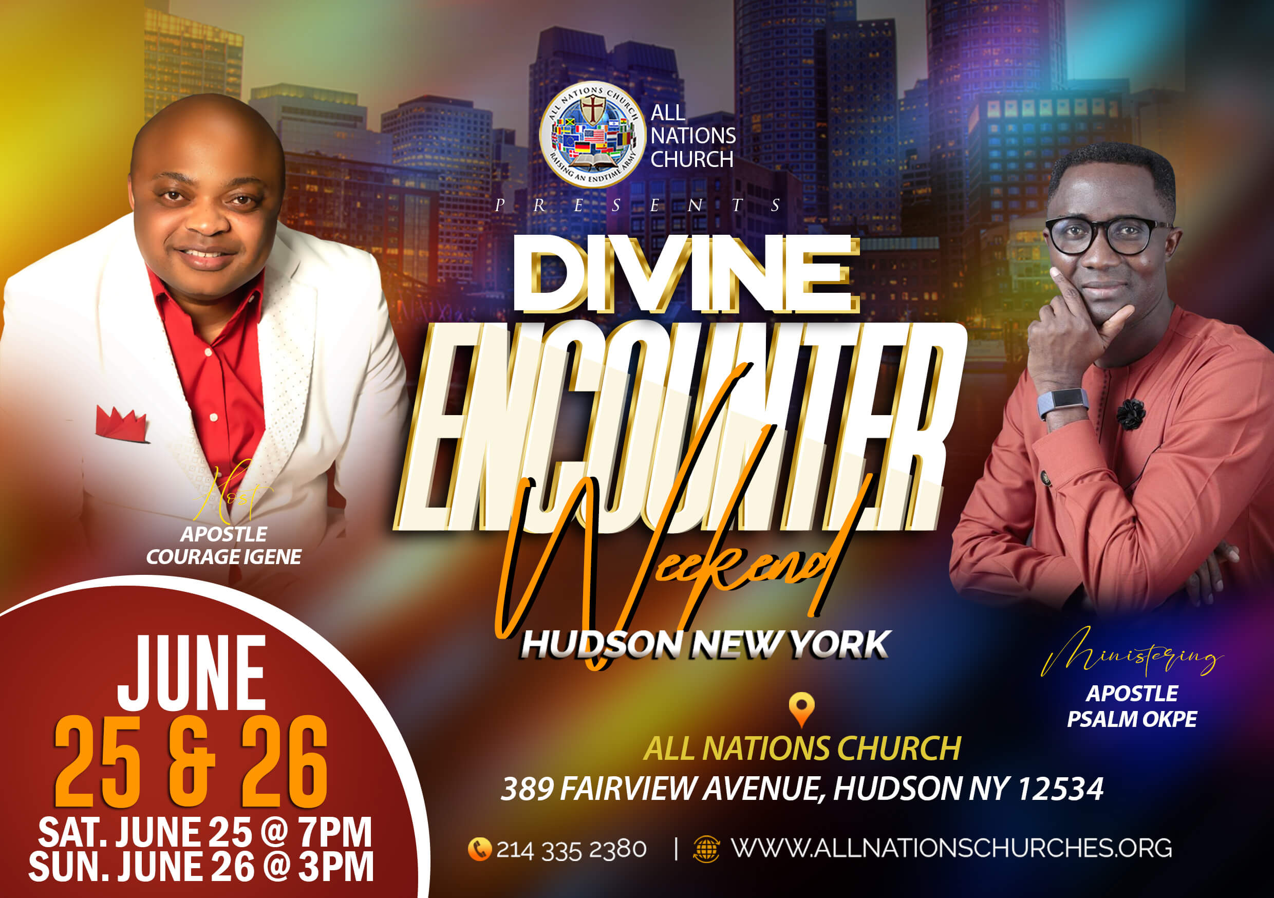 Divine Encounter Weekend – All Nations Church